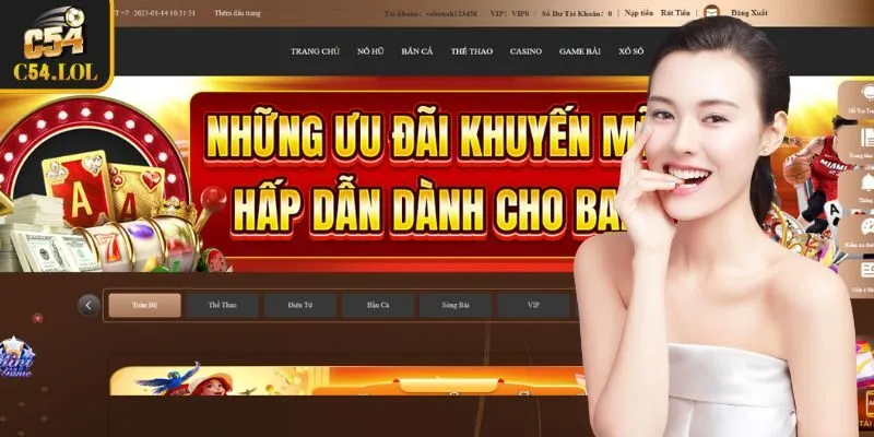 Cập nhật khuyến mãi 2025 HOT nhất tại nhà cái C54