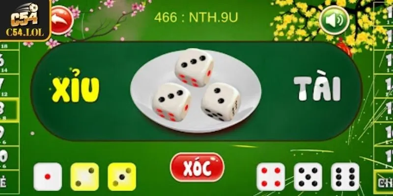 Giới thiệu tổng quan về game Tài Xỉu C54 xanh chín
