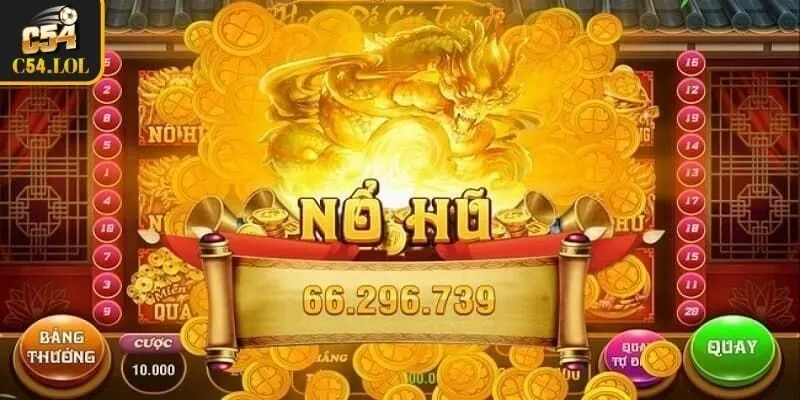 Tính năng Nổ Hũ C54 tăng hứng khởi và cơ hội chiến thắng